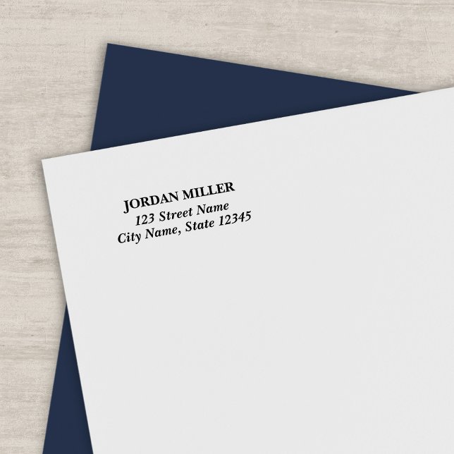 Carimbo Auto Entintado Endereço Home Clássico Moderno (Criador carregado)