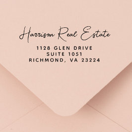 Carimbo Auto Entintado Endereço para devolução comercial do Na moda