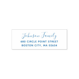 Carimbo Auto Entintado Endereço Simples Profissional ou Pessoal 