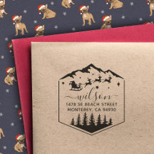 Engraçado Natal Sant Claus Return