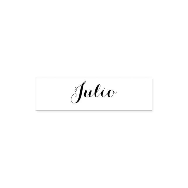 Carimbo Auto Entintado Esperanto: Mês: Julio (julho) (Design)