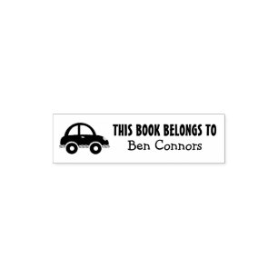 Carimbo Auto Entintado ESTE LIVRO PERTENCE ao auto do brinquedo dos