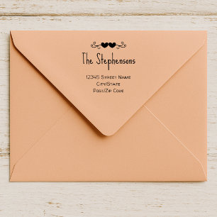 Carimbo Auto Entintado Estilo Manuscrito Manuscrito de Nome Simples