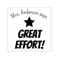 Estrelas de excelente Personalizadas do Professor