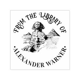 Carimbo Auto Entintado Excelente Esfinge de Giza Egito #1