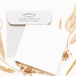 Carimbo Auto Entintado Faça seu próprio endereço de devolução clássico le