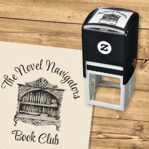 Carimbo Auto Entintado Fairytale Bookshelf