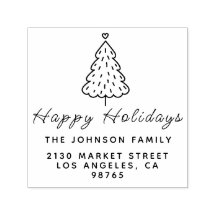 Familiar Nome da Família Feliz Natal Endereço de R