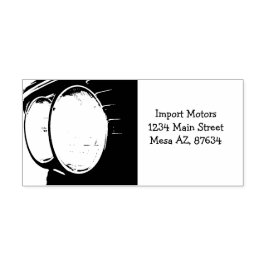 Carimbo Auto Entintado Faróis Vintage BMW