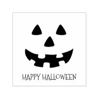 Feliz aplauso de halloween com rosto de lanterna