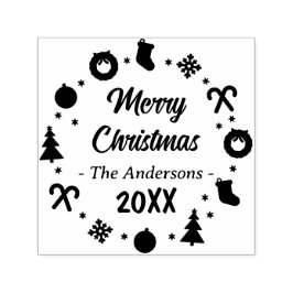 Carimbo Auto Entintado Feliz Natal