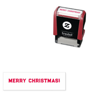 Carimbo Auto Entintado Feliz Natal