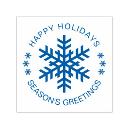 Carimbo Auto Entintado Felizes Feriados Feriados, saudações personalizáve