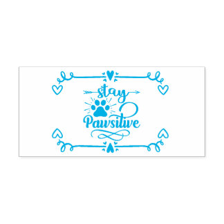 Carimbo Auto Entintado Fique Pawsivel Pet Lover
