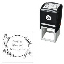 Floral Wreath Da Biblioteca De