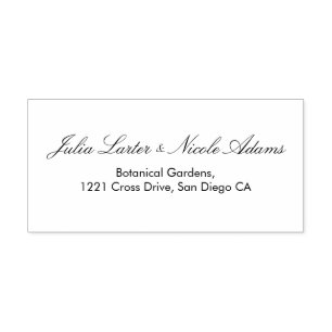 Carimbo Auto Entintado Flores de Amor Floral Romântico Rosa Roxo Casament