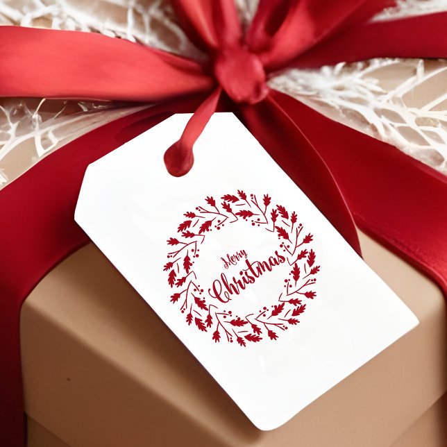 Carimbo Auto Entintado Folhas mínimas e ramificações da camada de Natal (Criador carregado)