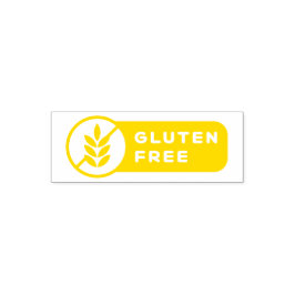 Carimbo Auto Entintado Food Allergy Icon Gluten Free