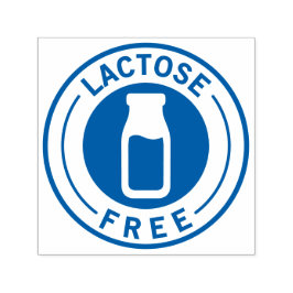 Carimbo Auto Entintado Food Allergy Icon Lactose Free