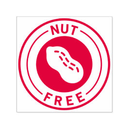 Carimbo Auto Entintado Food Allergy Icon Peanut Free