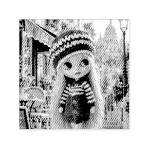 Carimbo Auto Entintado Foto da boneca Blythe