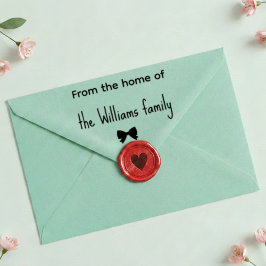 Carimbo Auto Entintado From the Home of Custom Family Address Stamp