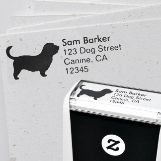 Carimbo Auto Entintado Glen of Imaal Terrier Long Tail - Endereço de devo