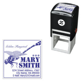 Carimbo Auto Entintado Golden Flangetail