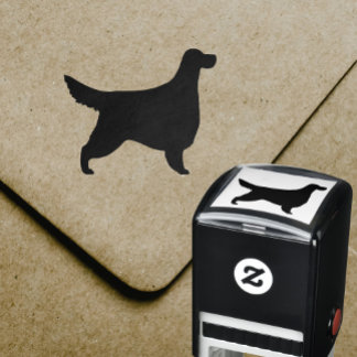 Carimbo Auto Entintado Gordon Setter Dog Breed Silhouette