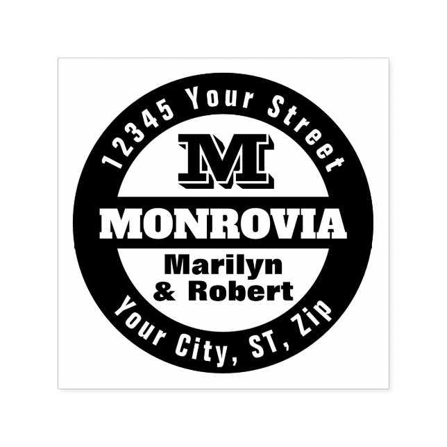 Carimbo Auto Entintado Grande Impressão (Design)