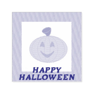 Carimbo Auto Entintado Halloween Pumpkin