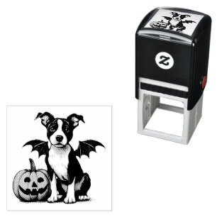 Carimbo Auto Entintado Halloween Puppy