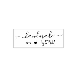 Carimbo Auto Entintado Handmade Name Signature Self-inking Stamp Stamps 
