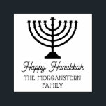 Carimbo Auto Entintado Hanukkah Chanukah Menorah<br><div class="desc">Hanukkah Chanukah Menorah Nome da Família Retorno Endereço =======</div>