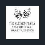 Carimbo Auto Entintado Hanukkah Dreidels Nome Endereço de Devolução<br><div class="desc">Hanukkah Dreidels Nome Personalizado Endereço de Retorno =======.</div>