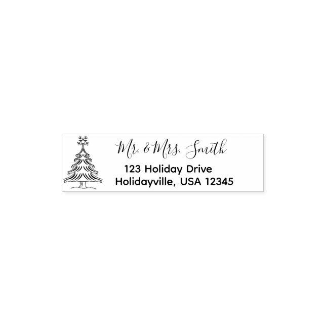 Carimbo Auto Entintado Holiday Self-Inking Stamp (Design)
