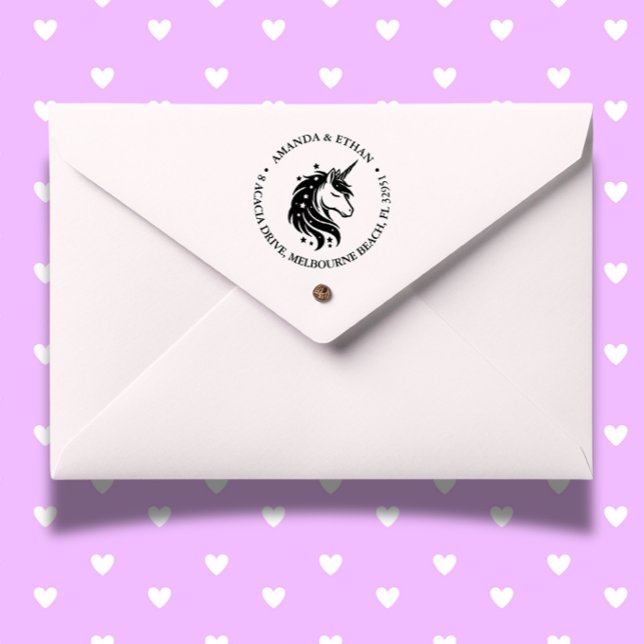 Carimbo Auto Entintado Hora de Começar Este Unicorn Party ( Add magical flair to your crafts—shop now!)