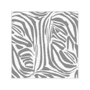 Carimbo Auto Entintado Impressão zebra rosa