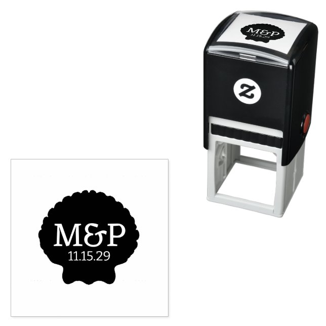 Carimbo Auto Entintado Iniciais do Beach Vibe (In Situ)