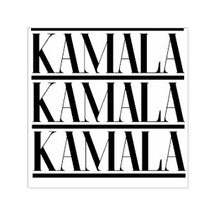 Carimbo Auto Entintado Kamala 2024 Votação Kamala Harris 2024 Eleições