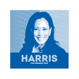Carimbo Auto Entintado Kamala Harris Para O Presidente 2024 - Esperança