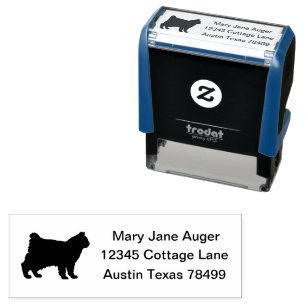 Carimbo Auto Entintado Kurilian Bobtail Cat Personalizado