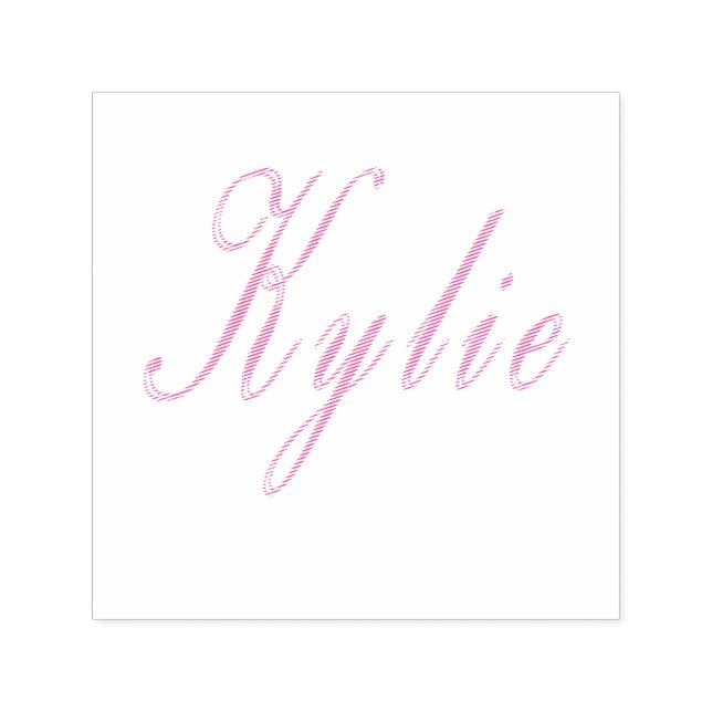 Carimbo Auto Entintado Kylie, Name, Logo (Design)