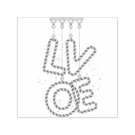 CARIMBO AUTO ENTINTADO L O V E