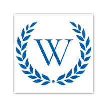 Laurel Wreath Monogrammed Inicial