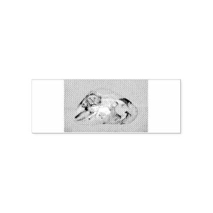 Carimbo Auto Entintado Leão E Lâmpada