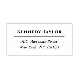 Carimbo Auto Entintado Legal Tendência Nome Personalizado Script Texto En