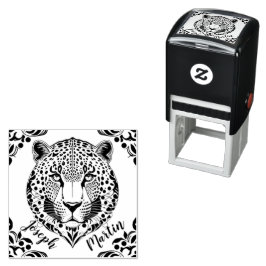 Carimbo Auto Entintado Leopard