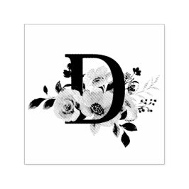 Carimbo Auto Entintado Letra D