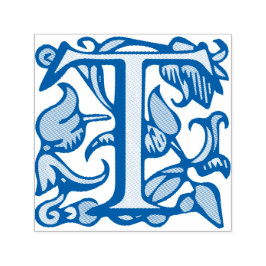 Carimbo Auto Entintado Letra Manuscrita Medieval T